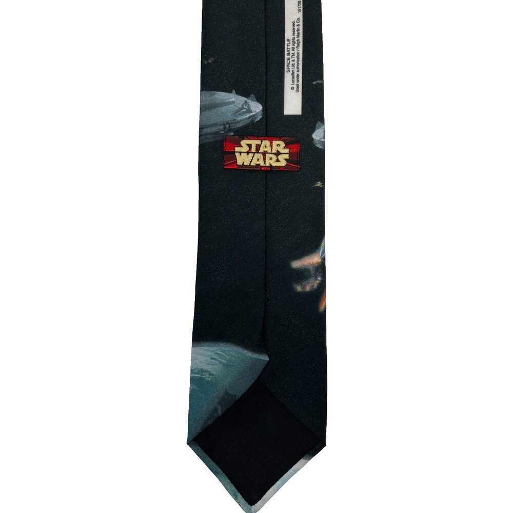 Star Wars Space Battle Tie – Naboo Starfighter Scene- 55.75 x 3.75 - Picture 5 of 6